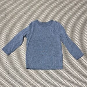 XS (4/5) Kids Gray Long Sleeve Shirt